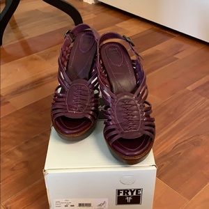 Frye Joy Huarache sling, size 10, brand new